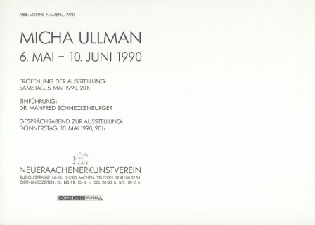 1990 Micha Ullman b
