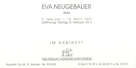 1991 Eva Neugebauer - Bilder b