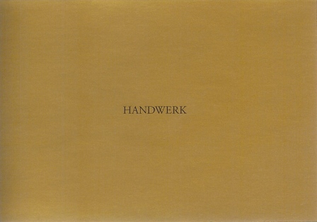 1994 Oliver Velz - Handwerk a